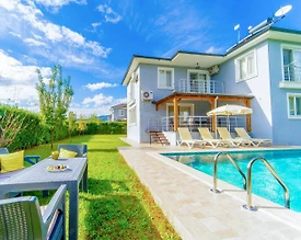 Ortaca Dalyan'da Kalabalık Ailelere Uygun, Özel Havuzlu, 4+1 Villa - 3