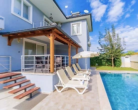 Ortaca Dalyan'da Kalabalık Ailelere Uygun, Özel Havuzlu, 4+1 Villa - 2