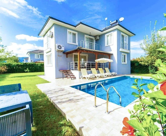 Ortaca Dalyan'da Huzurlu Doğada, Özel Havuzlu, Bahçeli Villa - 1