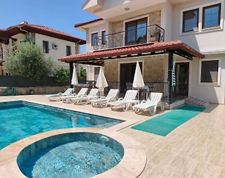 Ortaca Dalyan'da Kalabalık Ailelere Uygun, Özel Havuzlu, Modern Villa - 3