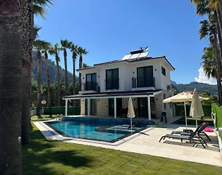 Ortaca Dalyan'da Yemyeşil Doğada, Özel Havuzlu, Modern Villa - 2