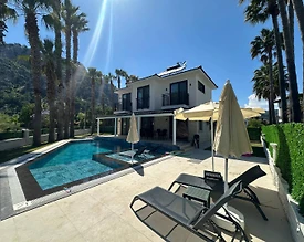 Ortaca Dalyan'da Yemyeşil Doğada, Özel Havuzlu, Modern Villa - 3