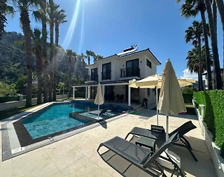 Ortaca Dalyan'da Yemyeşil Doğada, Özel Havuzlu, Modern Villa - 3
