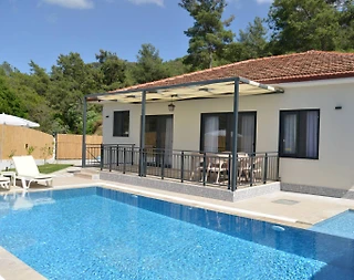 Ortaca Dalyan'da Geniş Ailelere Uygun, Özel Havuzlu, 3+1 Villa - 1