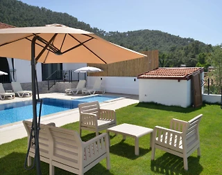 Ortaca Dalyan'da Müthiş Doğa Manzaralı, Özel Havuzlu, Konforlu Villa - 2