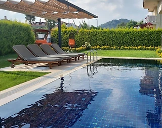 Dalyan'da Merkeze Yürüme Mesafesinde, Özel Havuzlu, 8 Kişilik Villa - 2