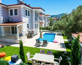 Ortaca Dalyan'da Merkezi Konumda, Özel Havuzlu, 8 Kişilik Villa - 4