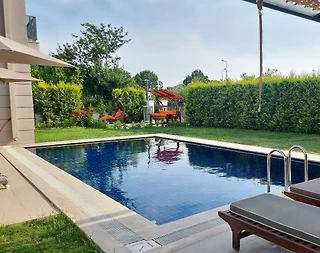 Dalyan'da Muhteşem Doğa Manzaralı, Özel Havuzlu, 8 Kişilik Villa - 3