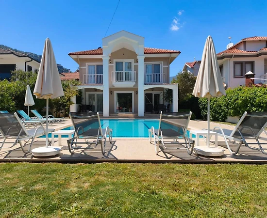 Dalyan'da Sakin Konumda, Özel Havuz ve Bahçeli, Kiralık Villa - 1