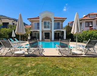 Dalyan'da Sakin Konumda, Özel Havuz ve Bahçeli, Kiralık Villa - 1