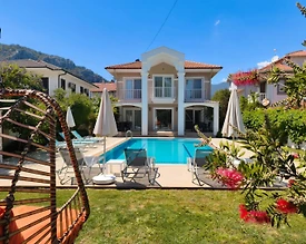 Dalyan'da Sakin Konumda, Özel Havuz ve Bahçeli, Kiralık Villa - 2