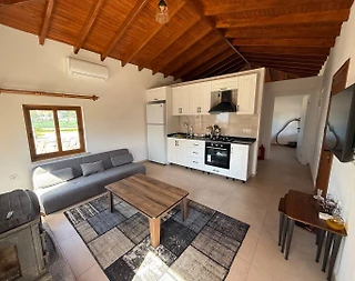 Datça Kızlan'da Sakin Konumda, Modern Tasarımlı, 1+1 Müstakil Ev - 4