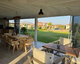 Datça Kızlan'da Sakin Konumda, Geniş Bahçeli, Kiralık Villa  - 3