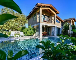 Fethiye'de Portakal Ağaçlarının Arasında, Özel Havuzlu, Şık Villa - 3