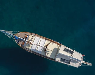 Bodrum'da Gözlerden Uzak, Konforlu, Kiralık Gulet - 4