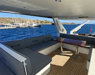 Bodrum'da Eşsiz Mavilikler İçerisinde, 12 Kişilik, Lüks Motoryat - 4