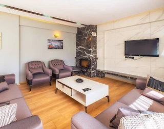 Kemer Göynük'te Sinema Salonlu, Özel Havuzlu, Saunalı, Kiralık Villa - 4