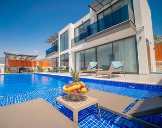 Kaş Kalkan'da Eşsiz Doğa Manzaralı, Özel Havuzlu, Lüks Villa - 5