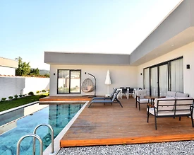 Fethiye Yeşilüzümlü'de Doğa İle İç İçe, Özel Havuzlu, 2+1 Lüks Villa - 3