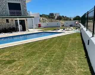 Çeşme'de Deniz Manzaralı, Özel Havuzlu, Muhteşem Tasarımlı Villa - 4