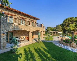 Fethiye Kayaköy'de Kendine Ait Özel Koyu Olan, Özel Havuzlu, Şık Villa - 5