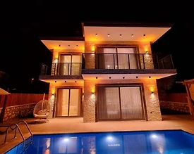 Antalya Demre'de Huzurlu Doğada, Özel Havuzlu, Ferah Villa - 3