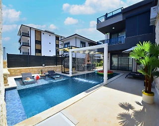 Demre Karabucak'ta Sakin Konumda, Özel Havuzlu, Saunalı Villa - 3