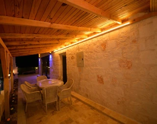 Demre Karabucak'ta Sakin Konumda, Özel Havuzlu, Taş Villa - 5