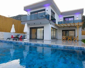 Antalya Demre'de Muhteşem Dağ Manzaralı, Özel Havuzlu, 2+1 Villa - 2