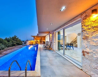 Antalya Demre'de Plaja Yakın, Özel Havuzlu, Saunalı ve Hamamlı Villa - 3