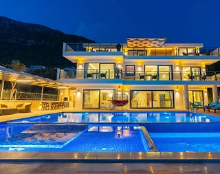 Kaş Bezirgan'da Aile Gruplarına Uygun , Özel Havuzlu, Estetik Villa - 5