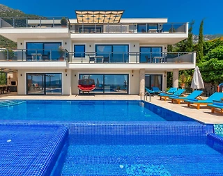 Kaş Bezirgan'da Aile Gruplarına Uygun , Özel Havuzlu, Estetik Villa - 3