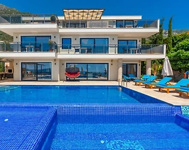 Kaş Bezirgan'da Aile Gruplarına Uygun , Özel Havuzlu, Estetik Villa - 3