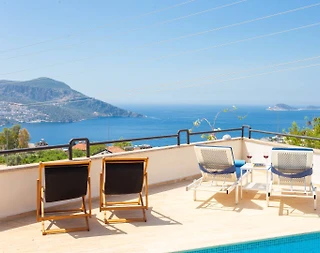Kaş Kalkan'da Sakin Konumda, Özel Havuzlu, Konforlu Villa - 4