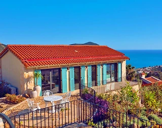 Kaş Kalkan'da Muhteşem Deniz Manzaralı, Özel Havuzlu, 6 Kişilik Villa - 4