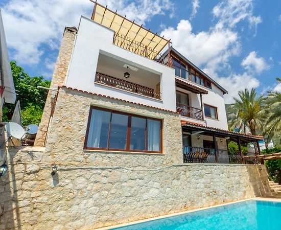 Kaş İslamlar'da Doğayla Baş Başa, Özel Havuzlu, 9 Kişilik Villa - 1