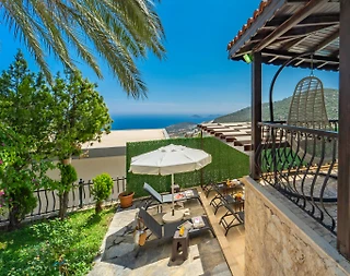 Kaş İslamlar'da Doğayla Baş Başa, Özel Havuzlu, 9 Kişilik Villa - 4