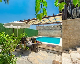 Kaş İslamlar'da Doğayla Baş Başa, Özel Havuzlu, 9 Kişilik Villa - 3