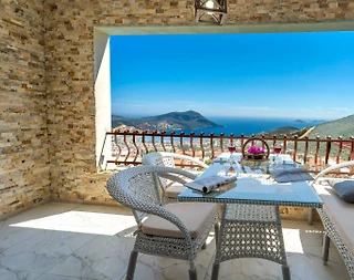 Kaş İslamlar'da Doğayla Baş Başa, Özel Havuzlu, 9 Kişilik Villa - 2