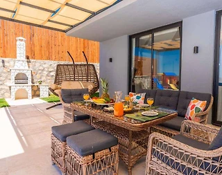 Kaş Bezirgan'da Muhteşem Deniz Manzaralı, Özel Havuzlu, Lüks Villa - 5