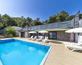 Kaş İslamlar'da Müthiş Deniz Manzaralı, Sonsuzluk Havuzlu, Kiralık Villa - 2