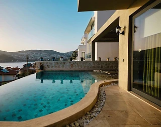 Kaş Kalkan'da Deniz ile İç İçe, Özel Havuzlu, Ferah Villa - 3