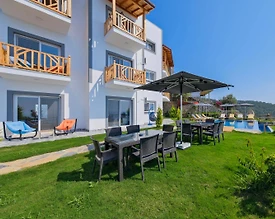 Fethiye Faralya'da Eşsiz Deniz Manzaralı, Özel Havuzlu, Modern Villa - 2