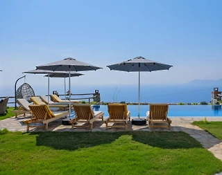 Fethiye Faralya'da Eşsiz Deniz Manzaralı, Özel Havuzlu, Modern Villa - 4