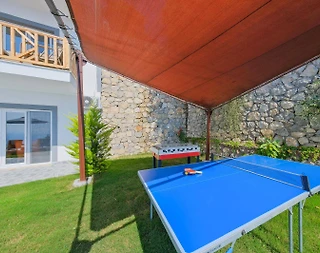 Fethiye Faralya'da Eşsiz Deniz Manzaralı, Özel Havuzlu, Modern Villa - 5