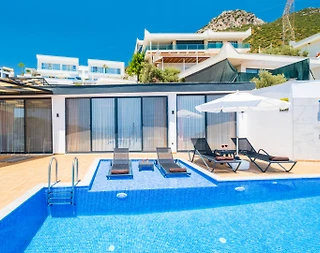 Kaş İslamlar'da Balayı Çiftlerine Uygun, Özel Havuzlu, Ferah Villa - 2