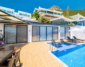 Kaş İslamlar'da Balayı Çiftlerine Uygun, Özel Havuzlu, Ferah Villa - 3