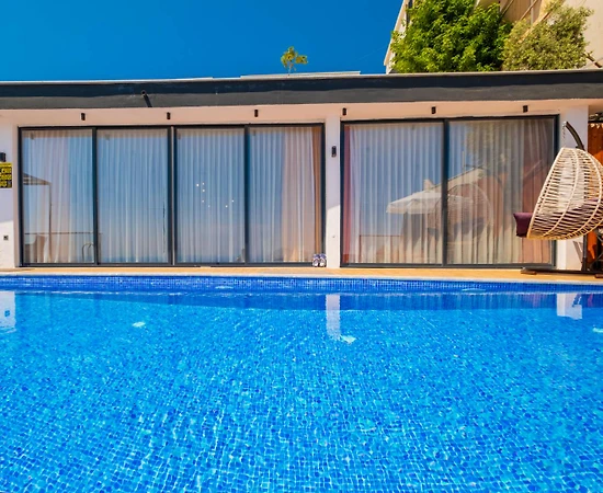 Kaş İslamlar'da Enfes Deniz Manzaralı, Özel Havuzlu, Balayı Villası - 1