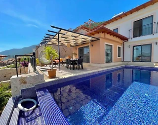 Kaş Çukurbağ'da Muhteşem Doğada, Özel Havuzlu, 4+1 Villa - 1