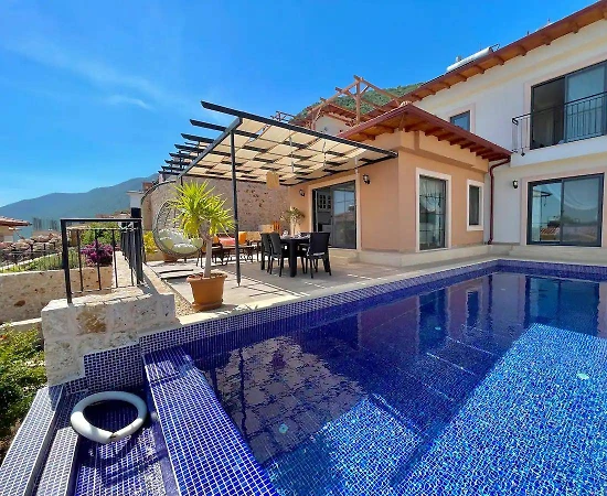 Kaş Çukurbağ'da Muhteşem Doğada, Özel Havuzlu, 4+1 Villa - 1